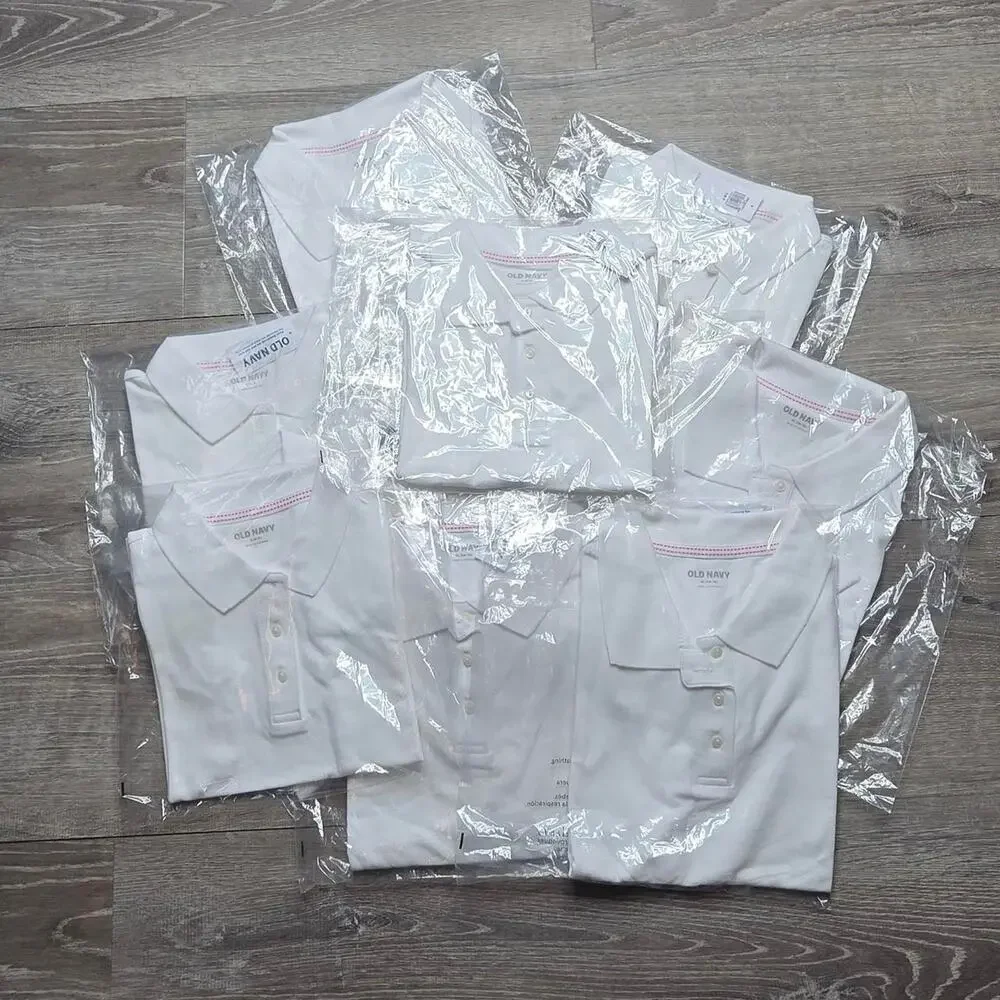 school uniform Jersey-knit polo girls for girls size S (6-7 )